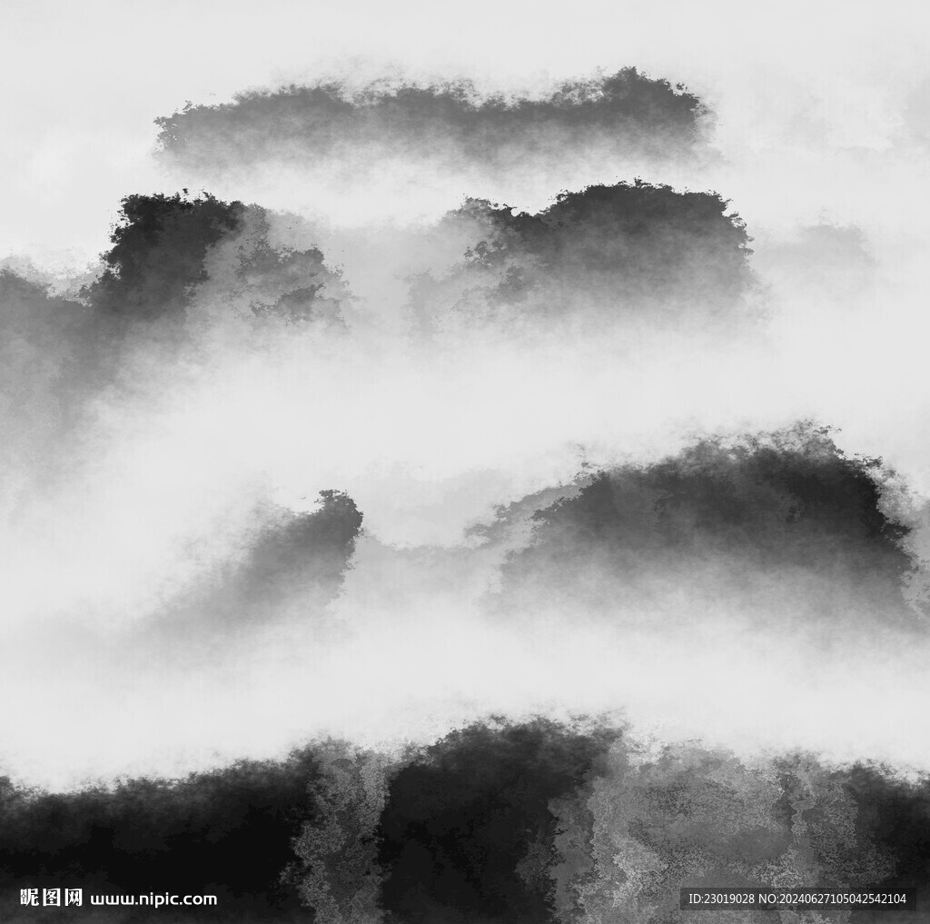 抽象水墨画