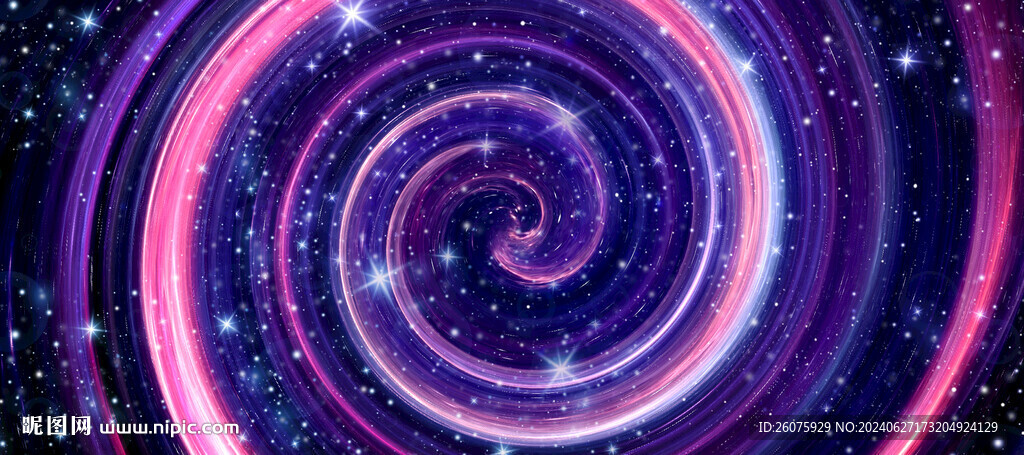 旋涡星空高清壁纸