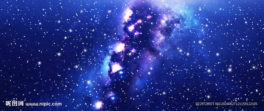 幅唯美星空