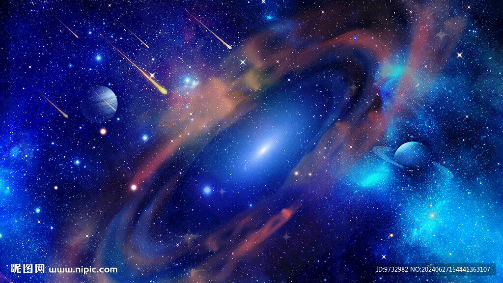 漩涡宇宙星空图