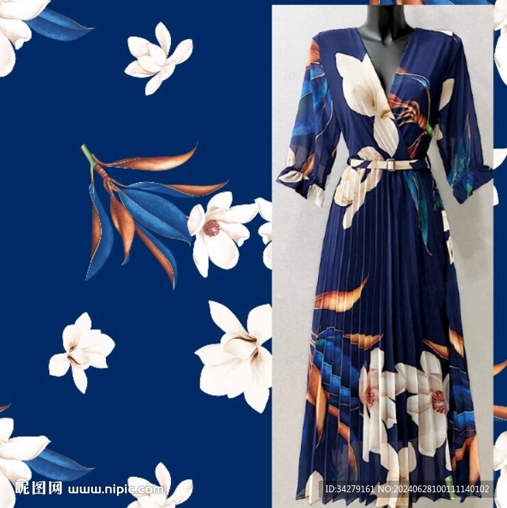 木兰碎花