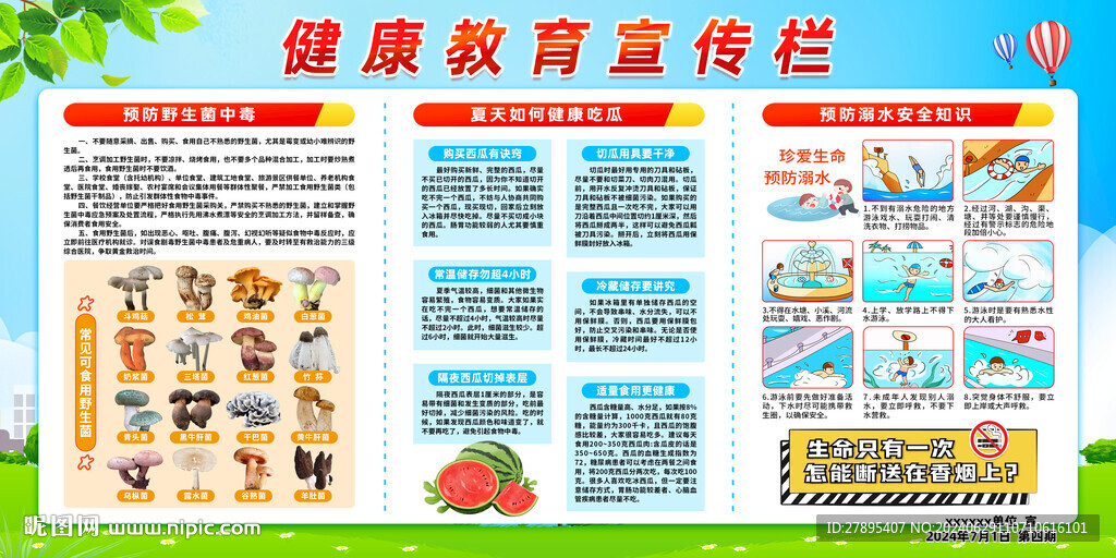 健康教育宣传栏