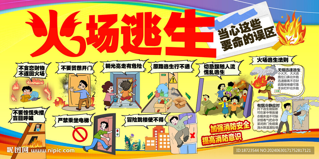火场逃生当心这些要命的错误