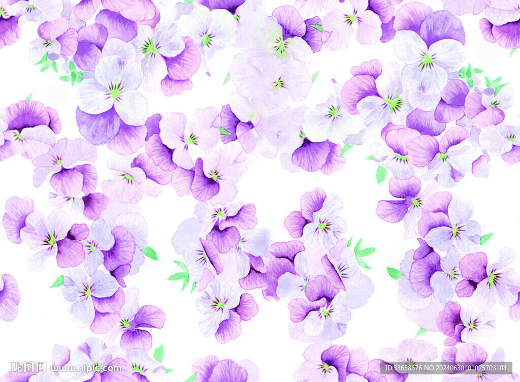 扎染花