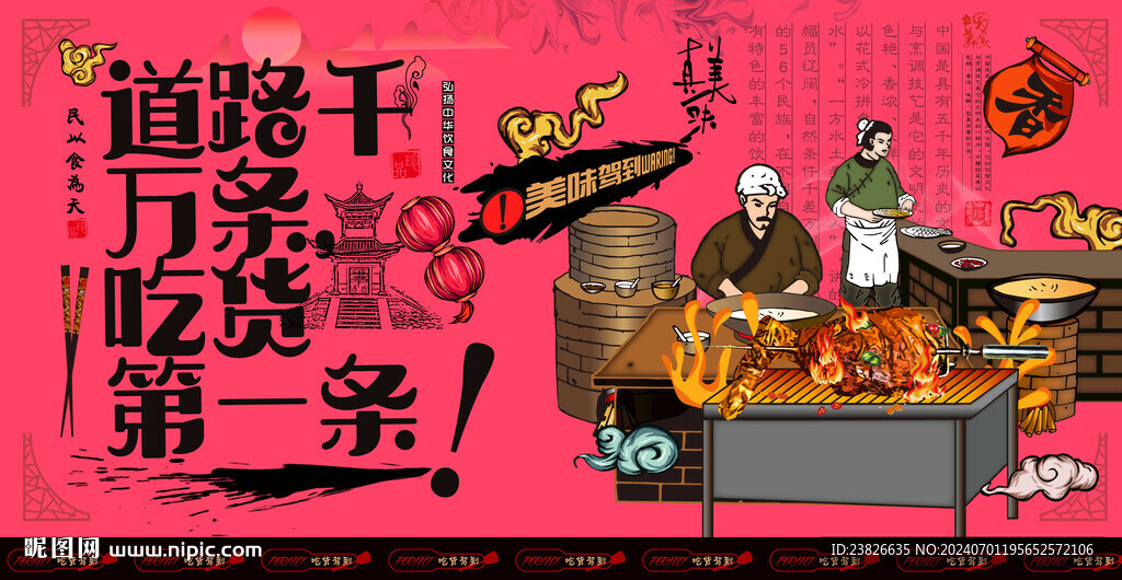 烤羊腿