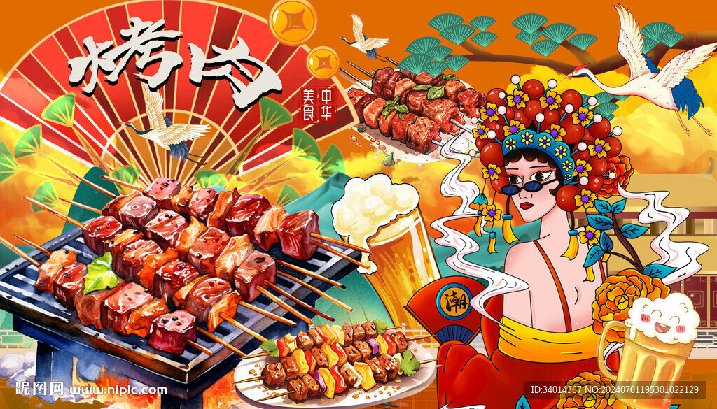 国潮烤肉