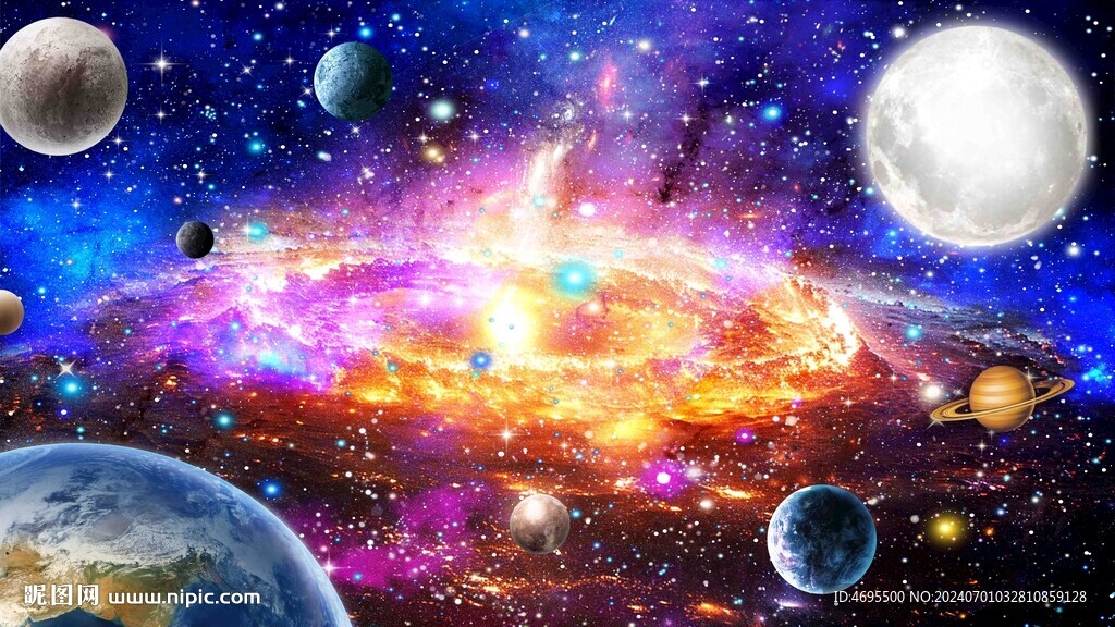 宇宙星空 太阳系