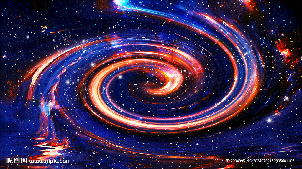 绚丽星空旋涡
