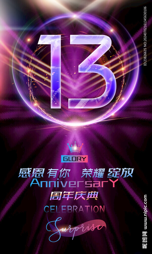13周年