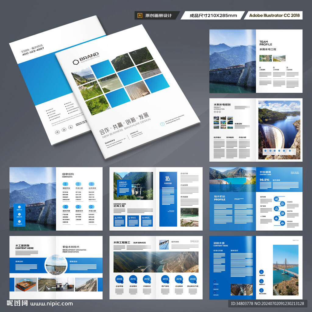 大坝宣传册 