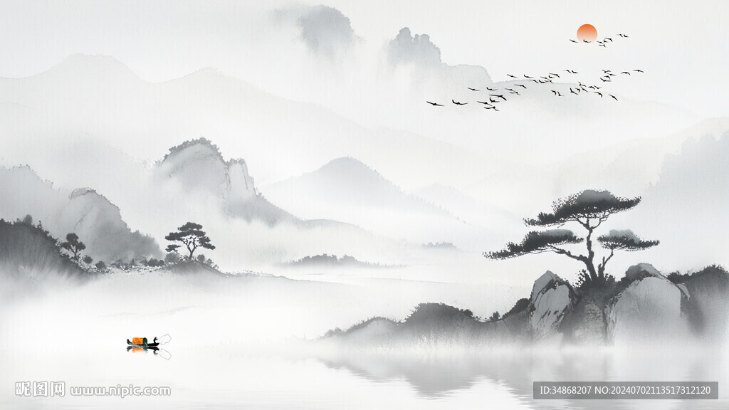 床头背景墙装饰画