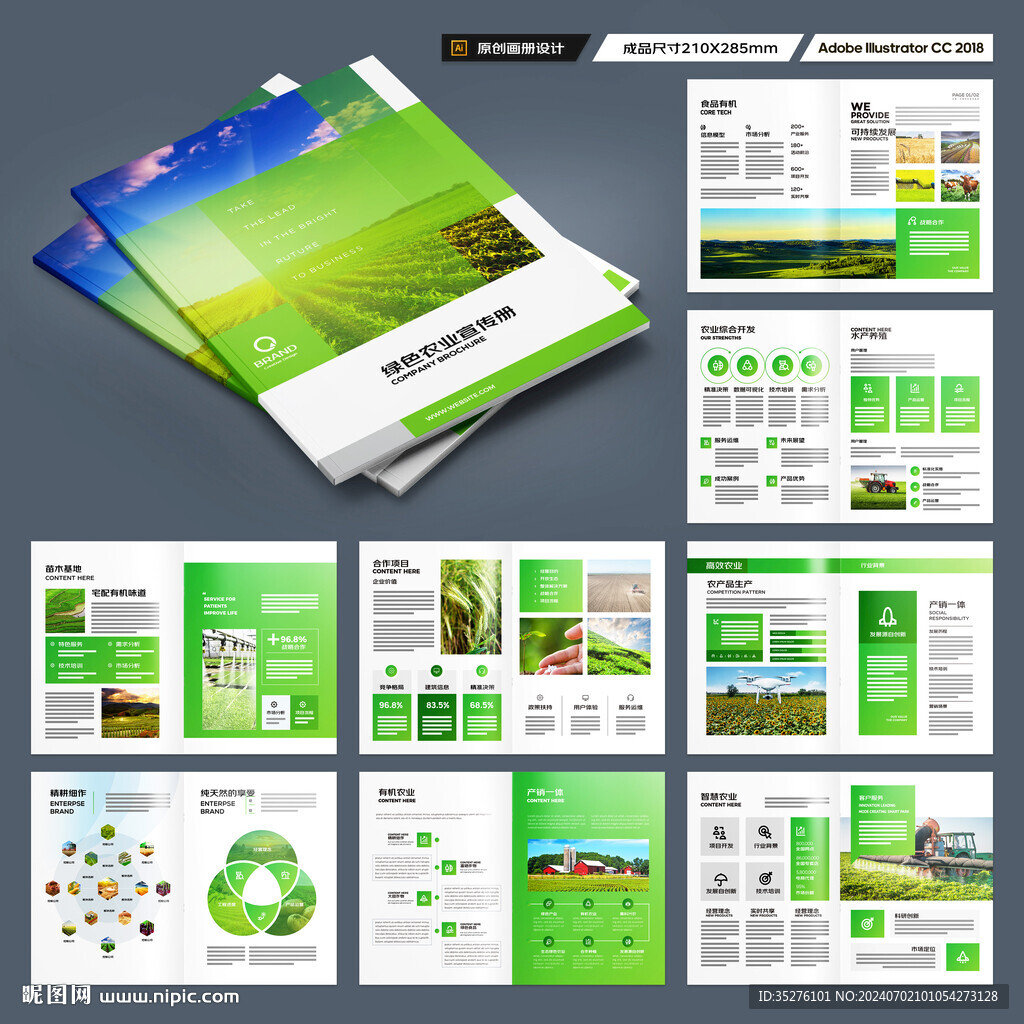 农产品宣传册