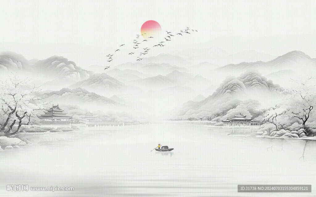 国画山水