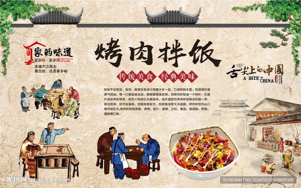烤肉拌饭 