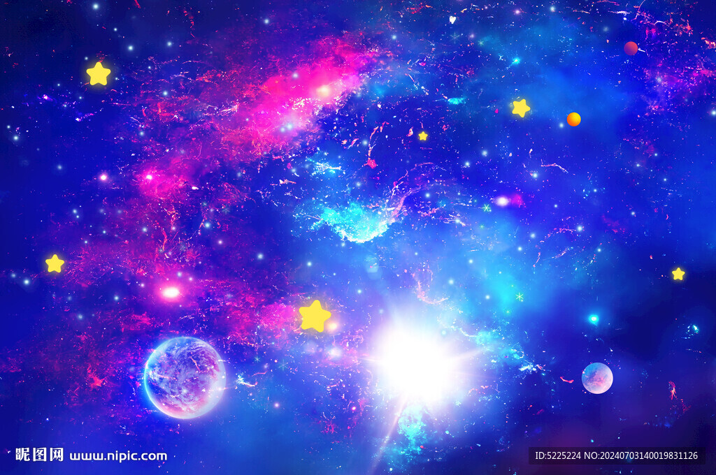 蓝色星空