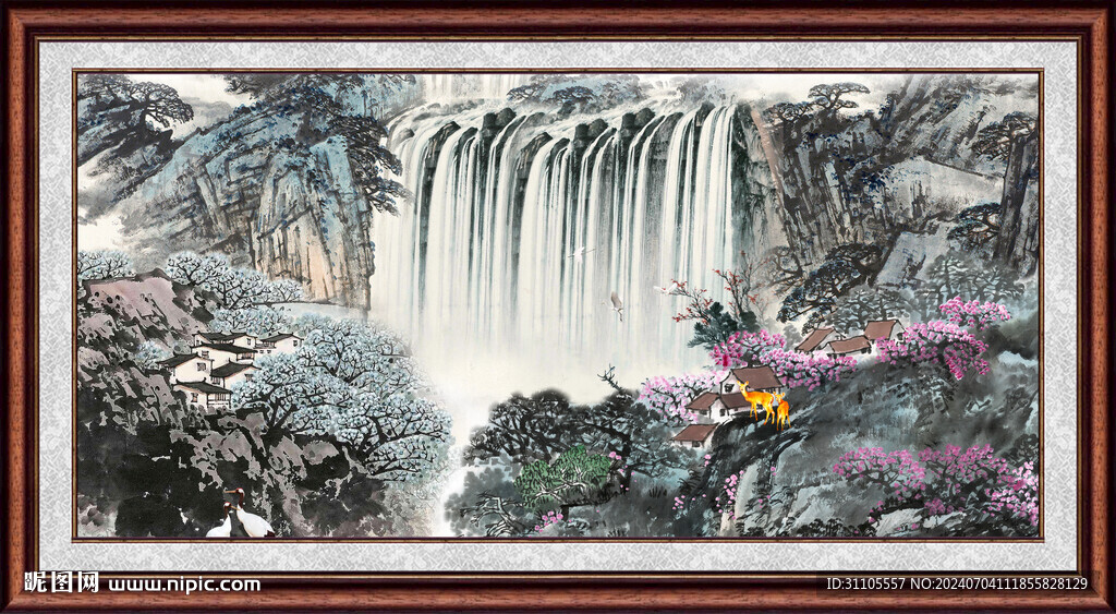 山水国画 