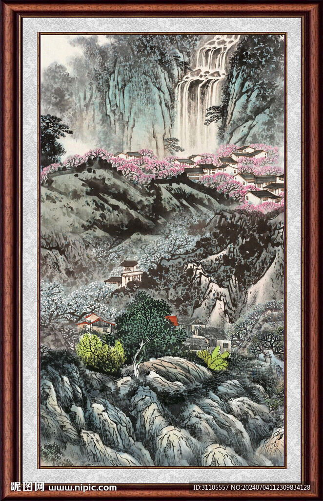 山水国画