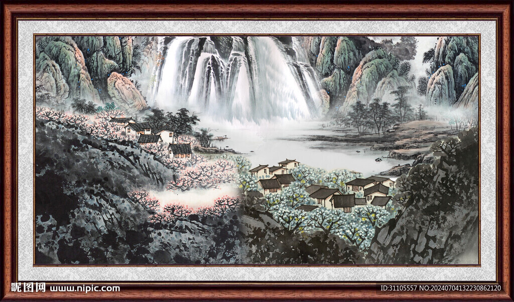 江山如画山水 
