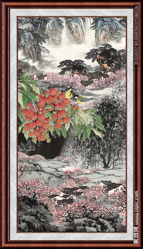 江山如画山水 
