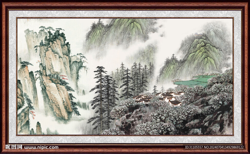 江山如画山水