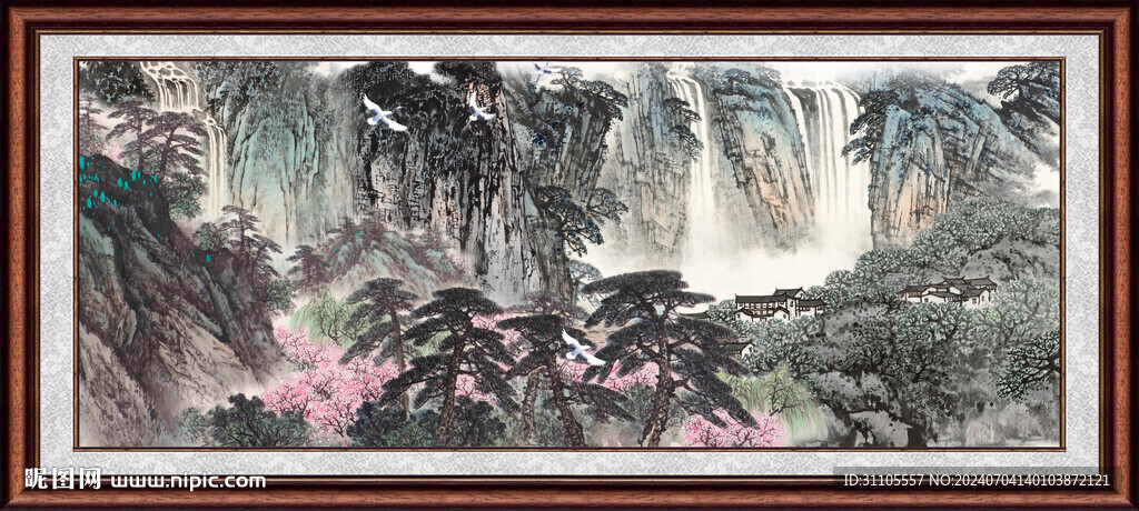 山水画 