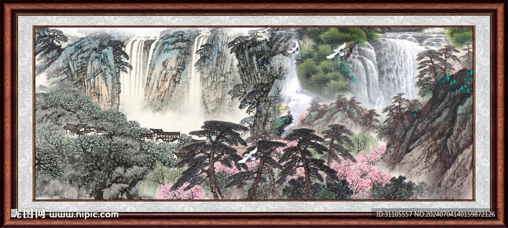 山水画 