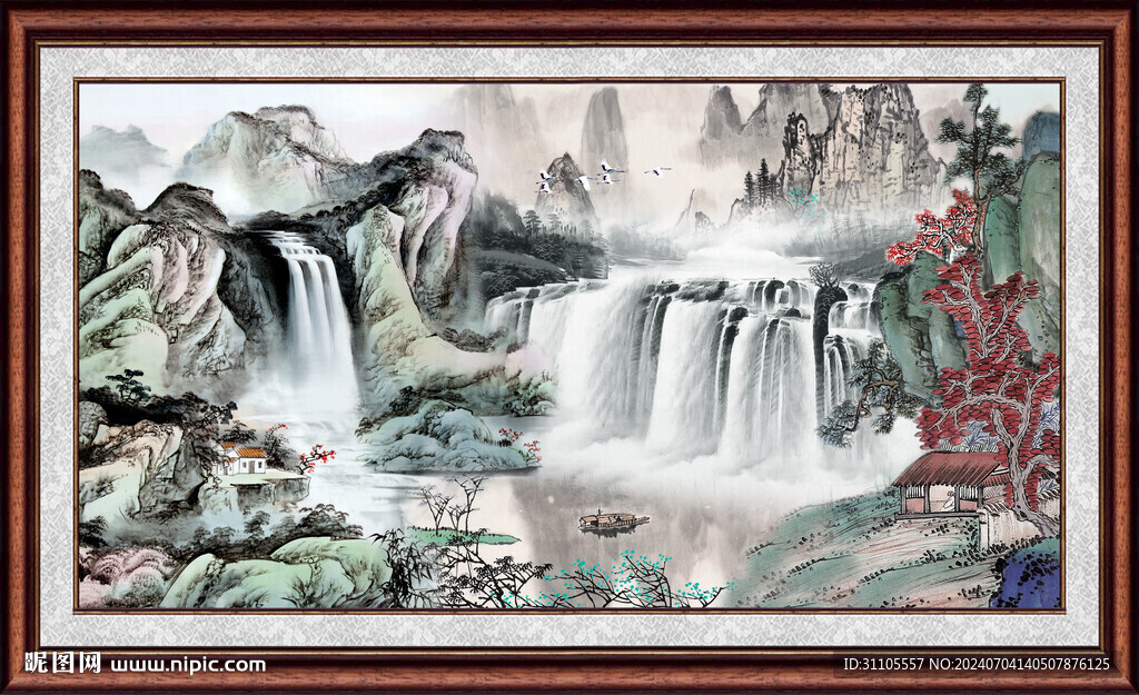 山水画 