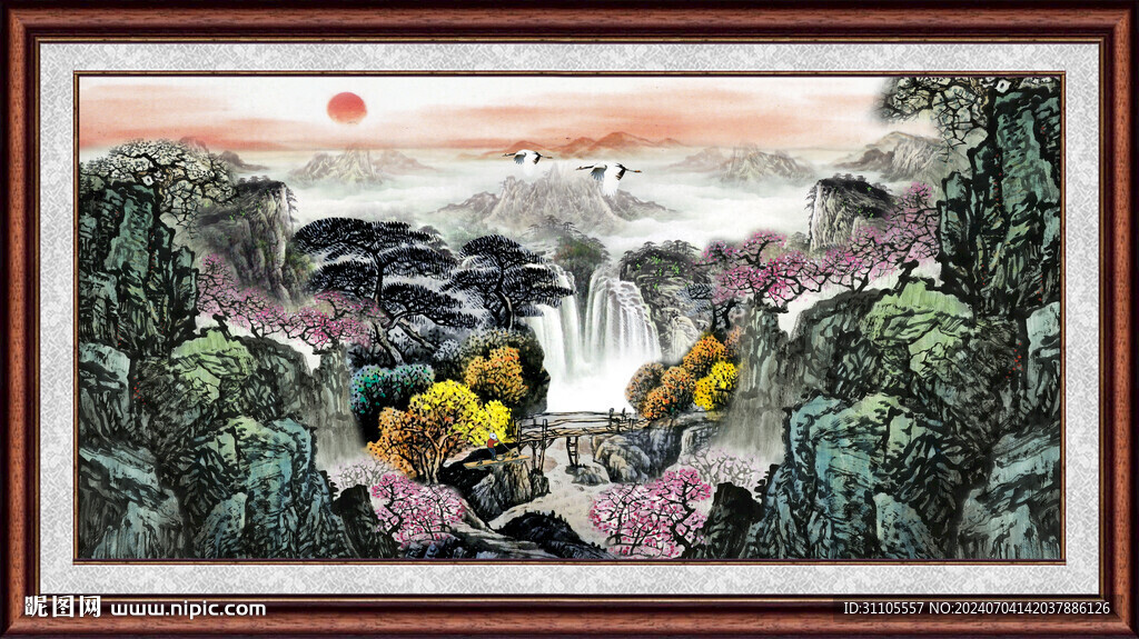 山水画 