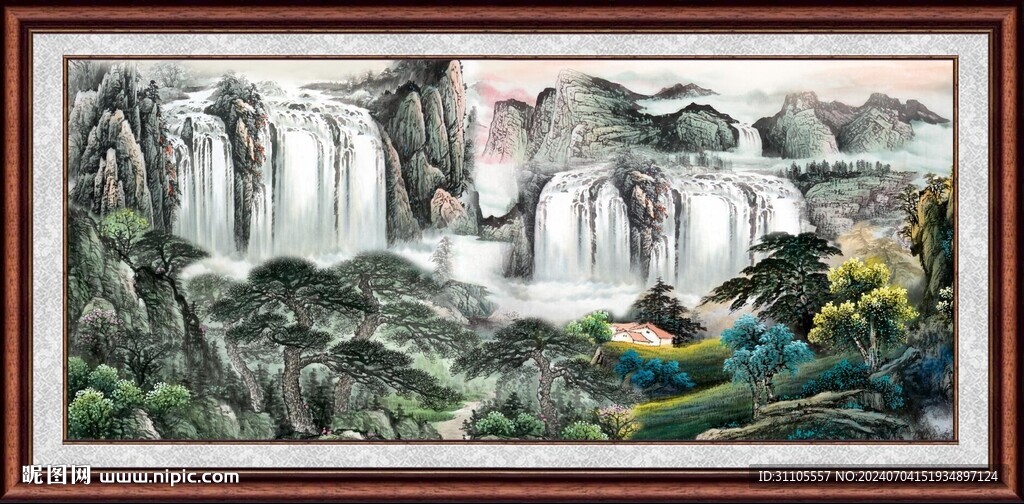 巨幅山水风景