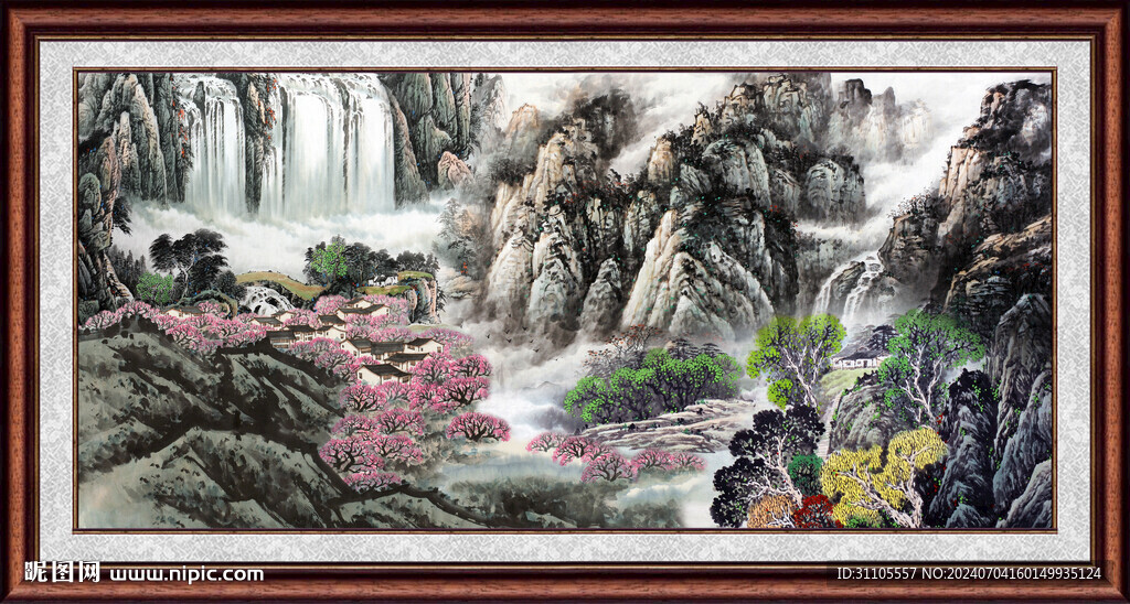 山水画 