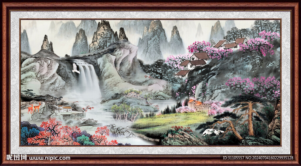 山水画 
