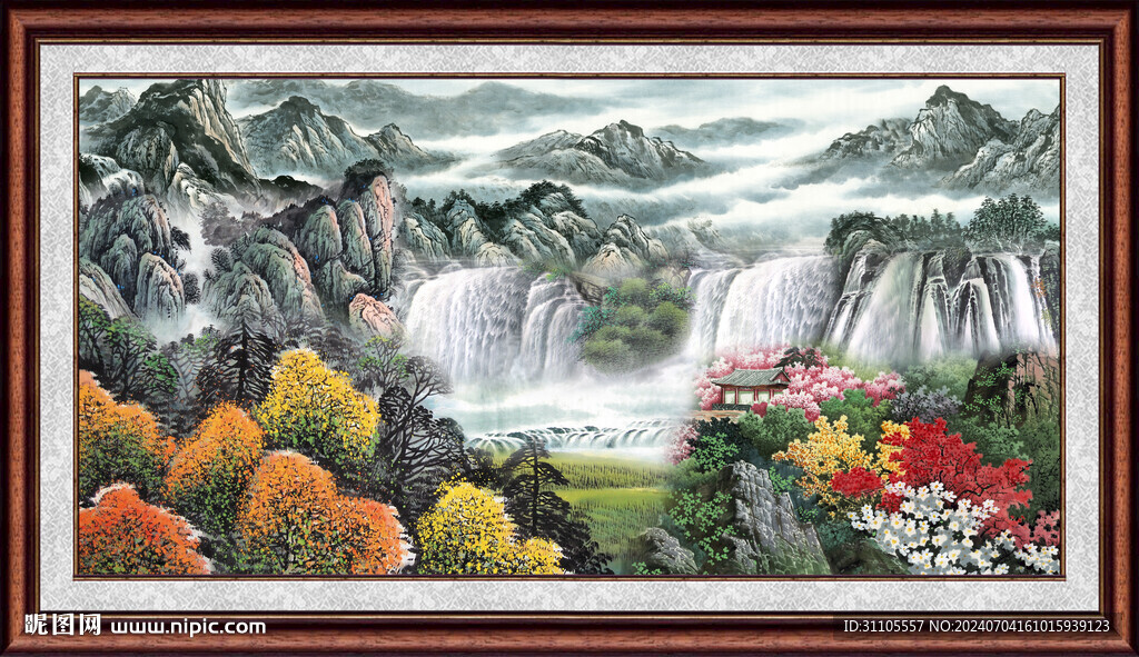 山水画 