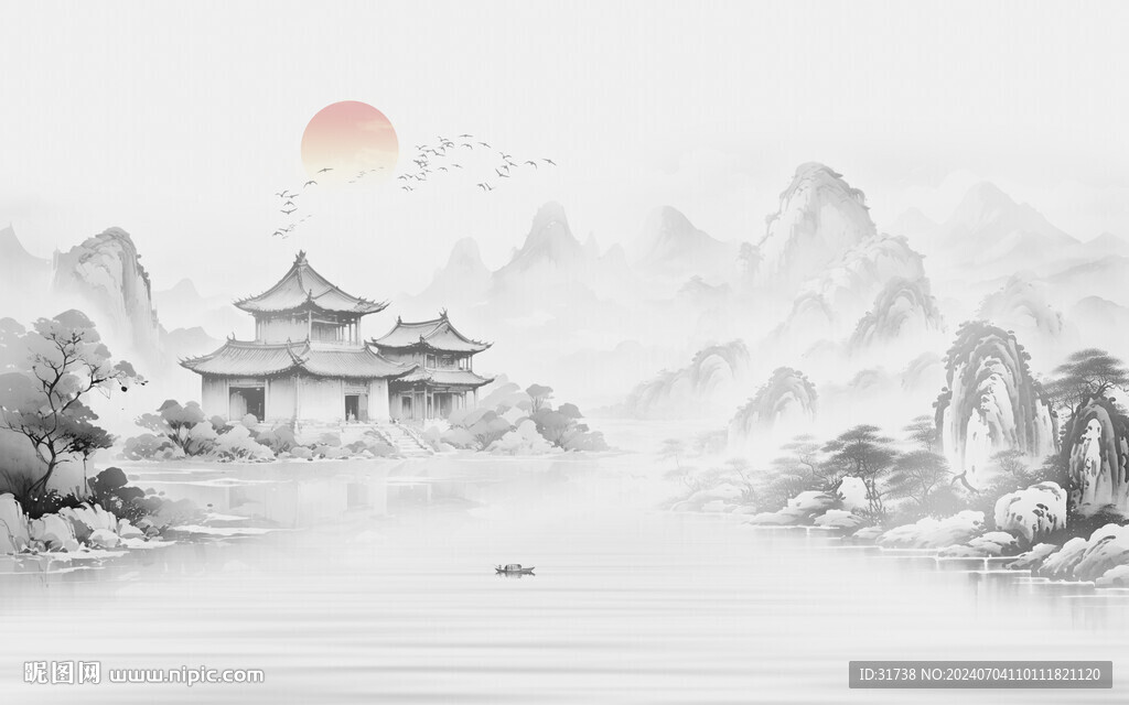 水墨江南