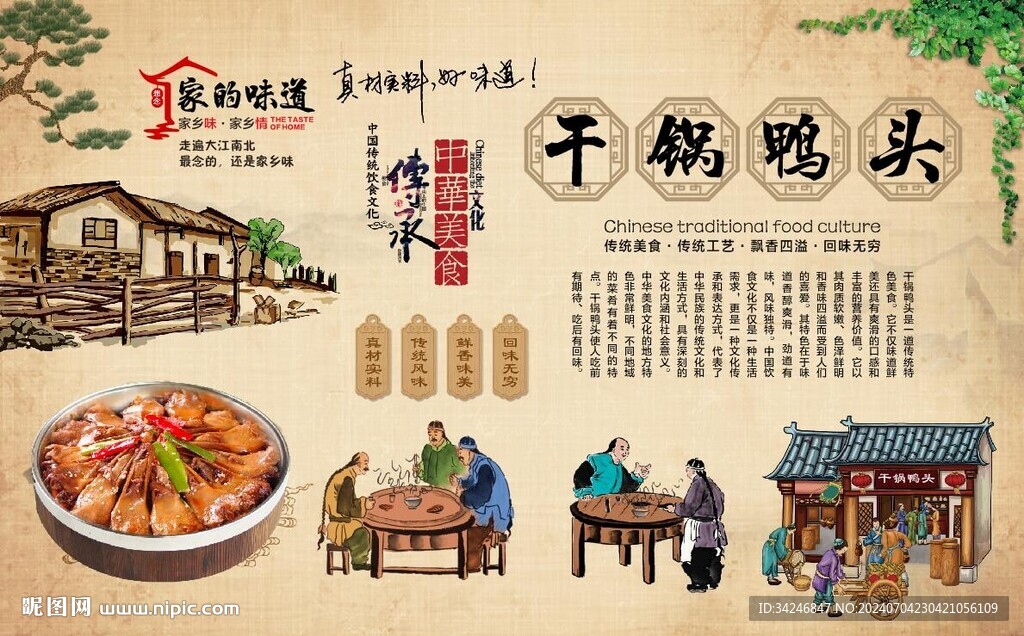 干锅鸭头
