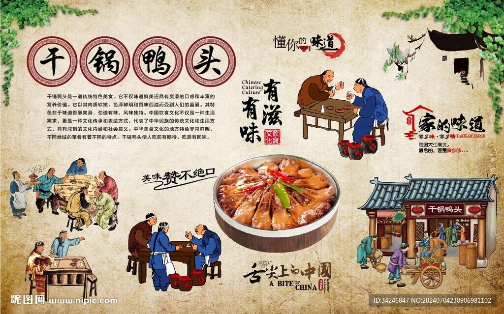 干锅鸭头