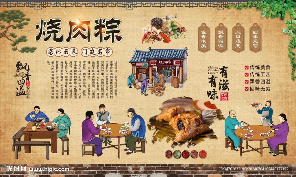 烧肉粽