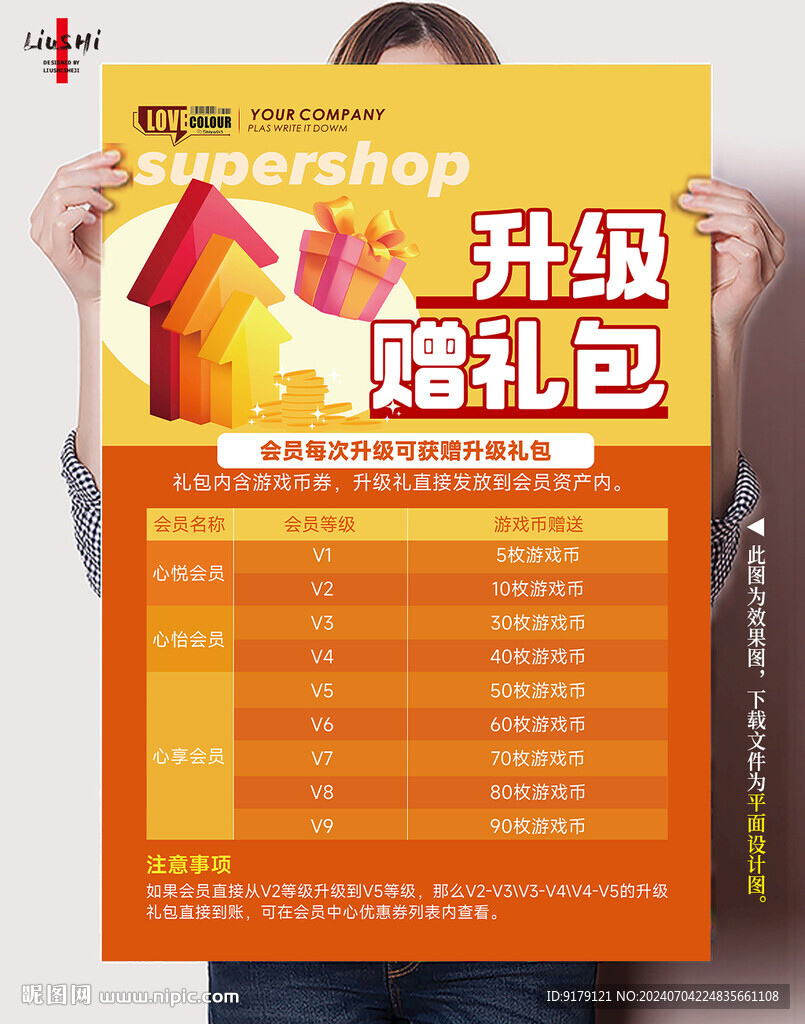 会员升级礼包