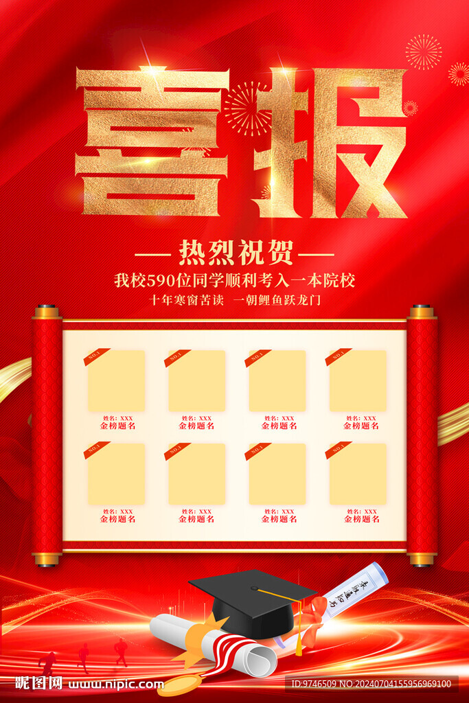 高考喜报
