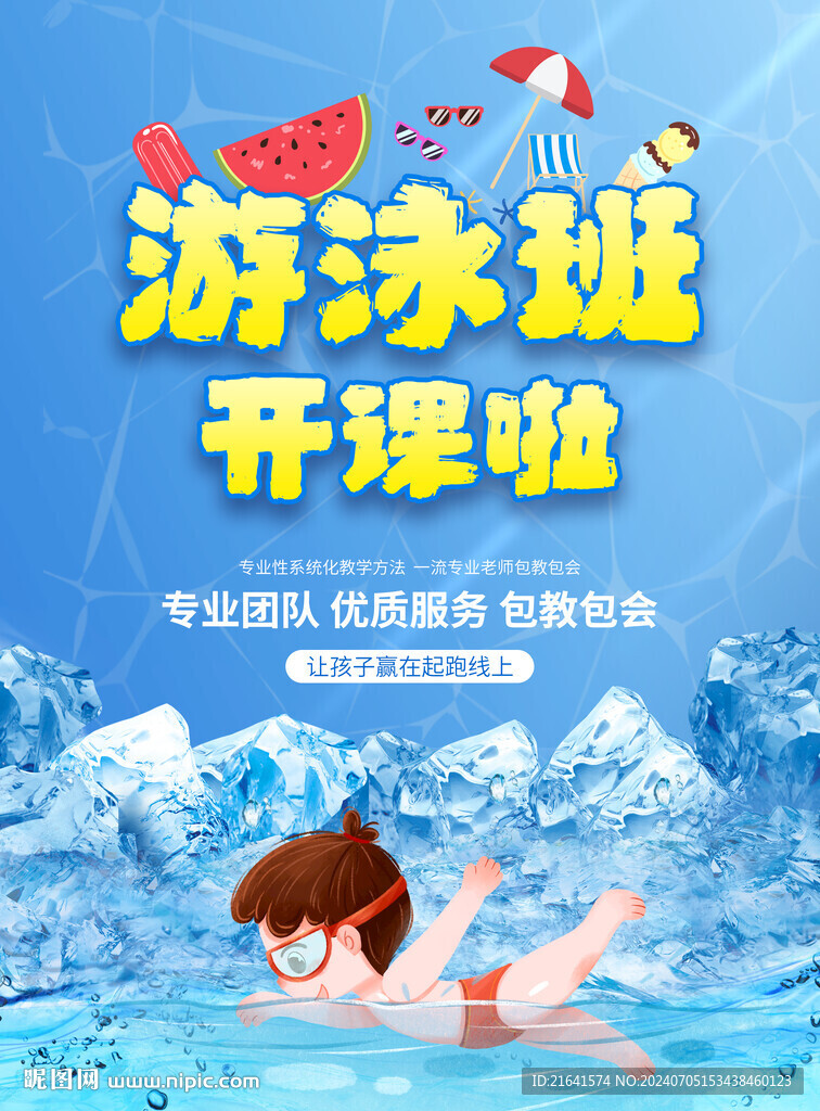 游泳海报
