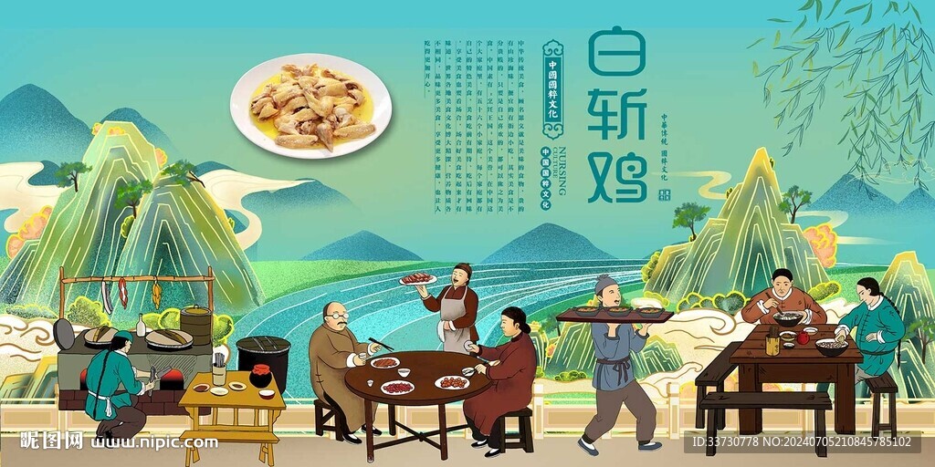 白斩鸡
