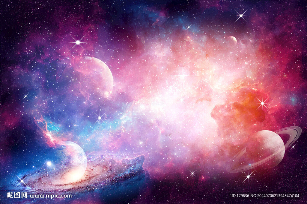 宇宙星空夜空星云太空太阳系