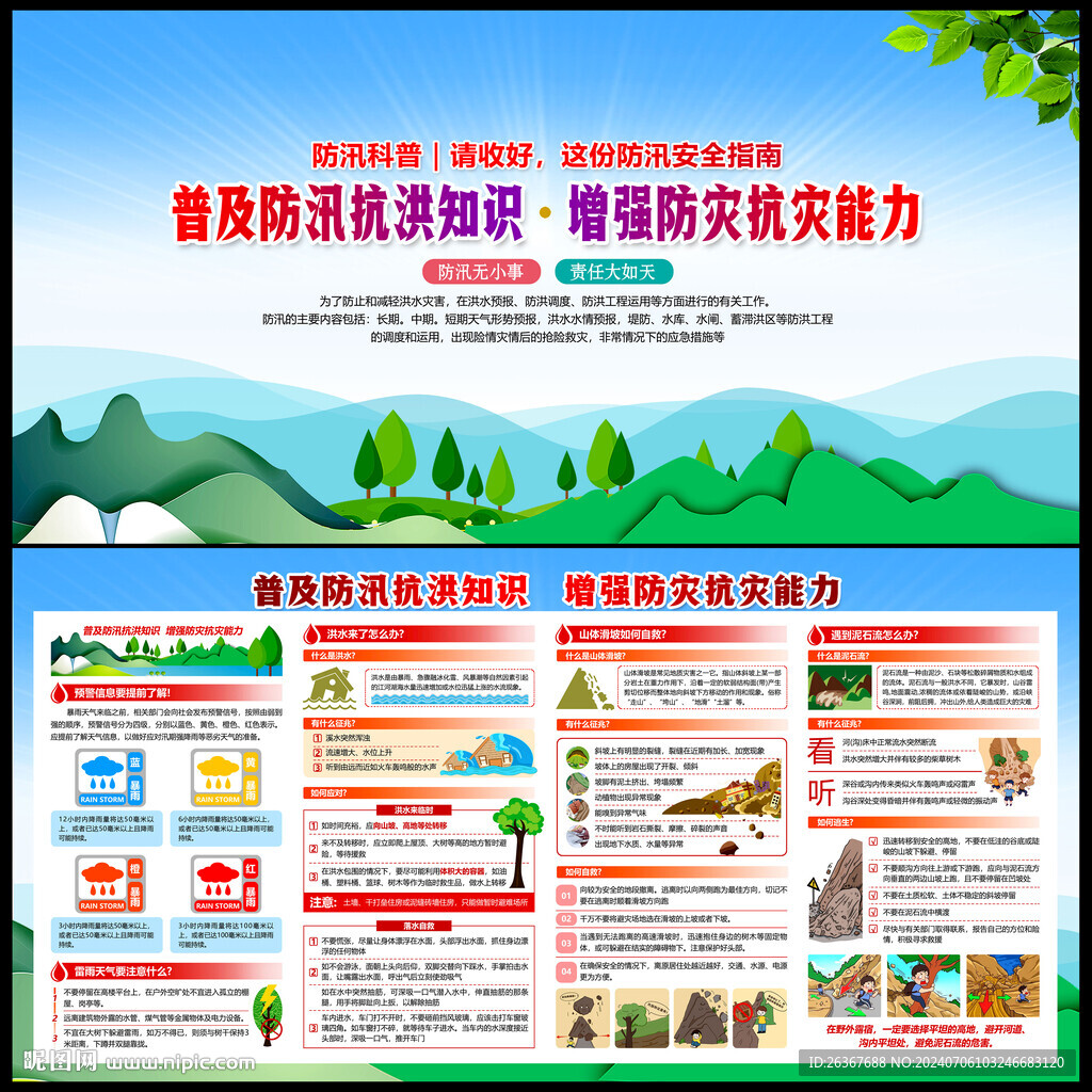 防汛宣传栏