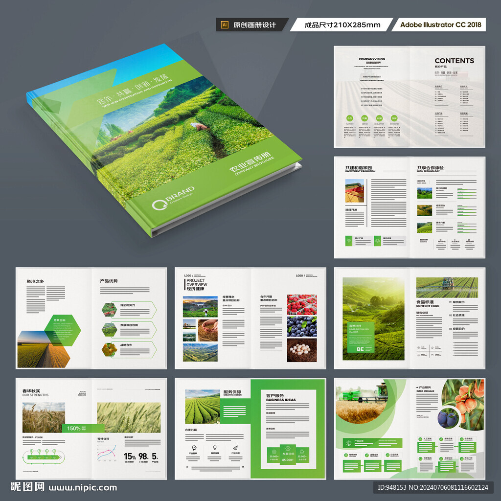 农产品画册