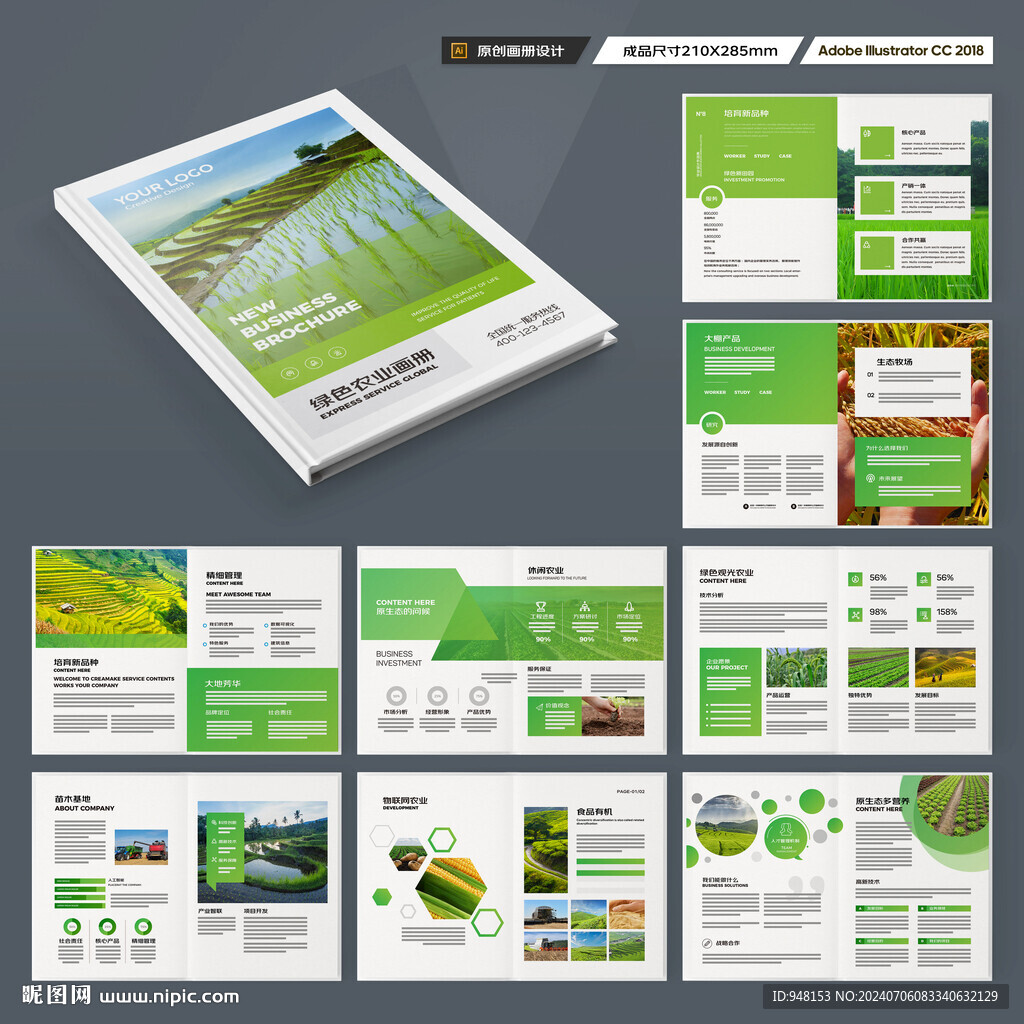 农产品宣传册