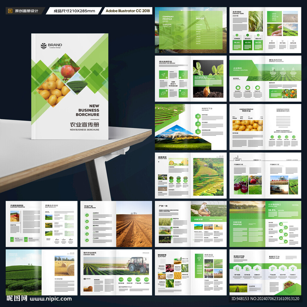 农产品画册
