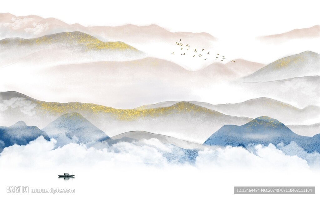 意境山水画