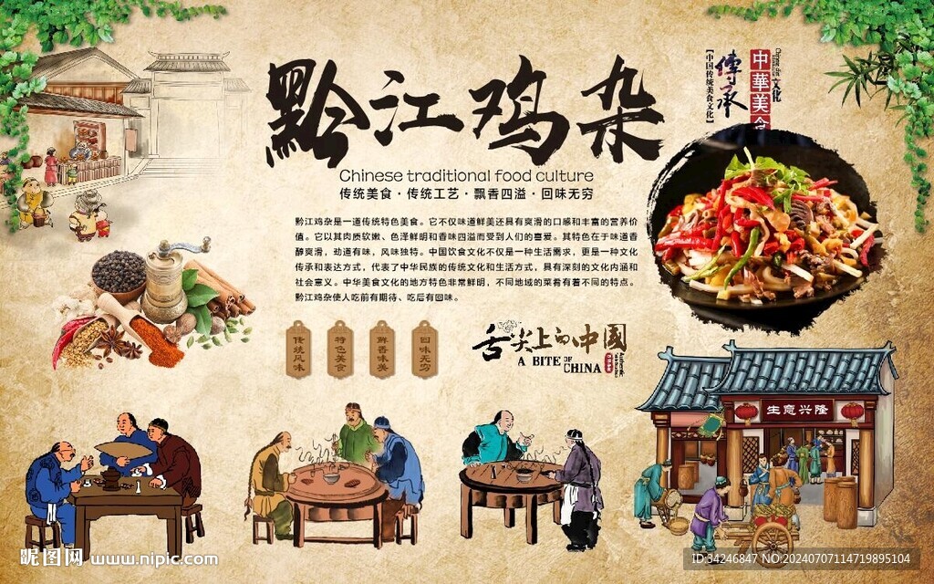黔江鸡杂 