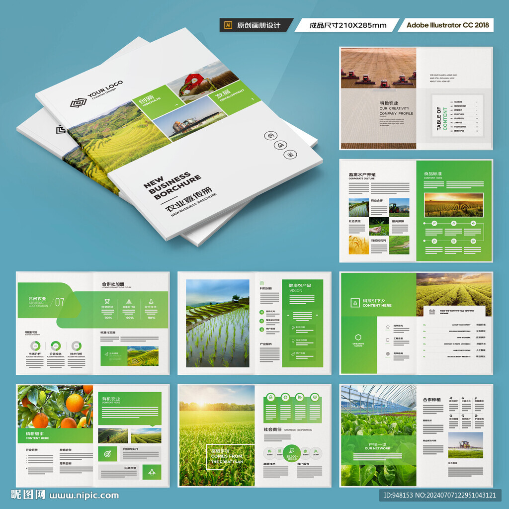 农业宣传册