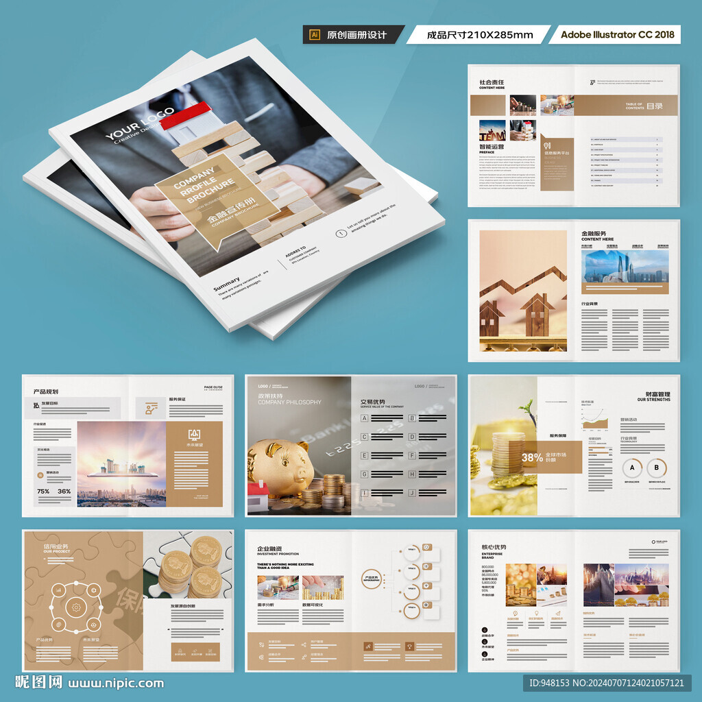 投资宣传册