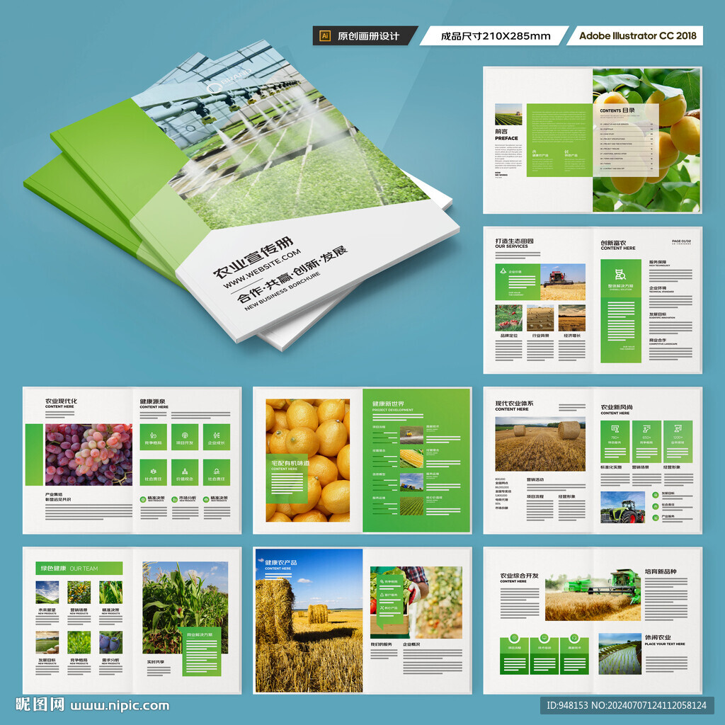 农业科技画册